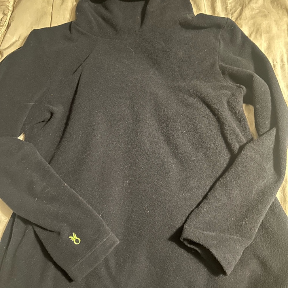 Dudley Stephens Black Turtleneck Sweater
